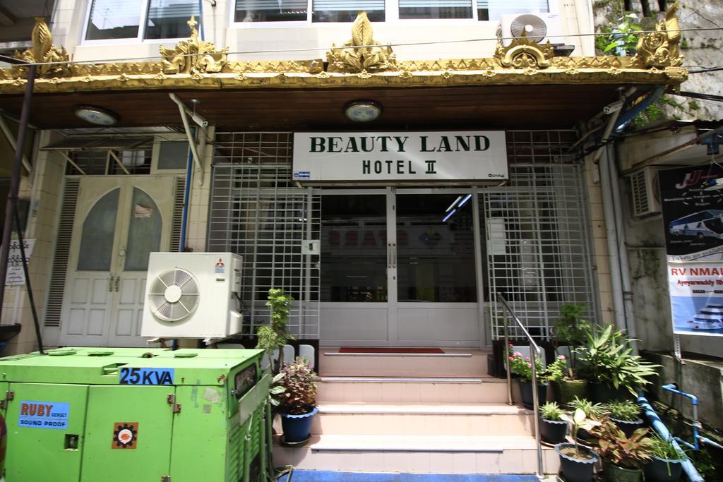 Beautyland Hotel II Yangón Exterior foto